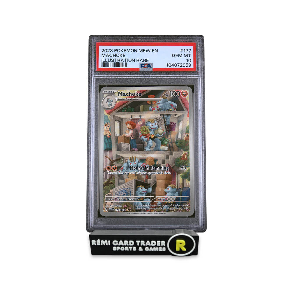 POKÉMON 2023 MACHOKE (151) #177 PSA GEM MT 10