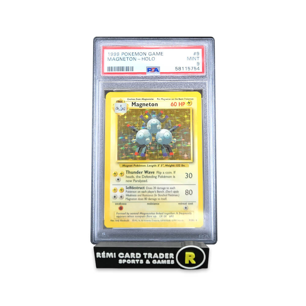 POKÉMON 1999 MAGNETON (POKEMON GAME) #9 PSA MINT 9