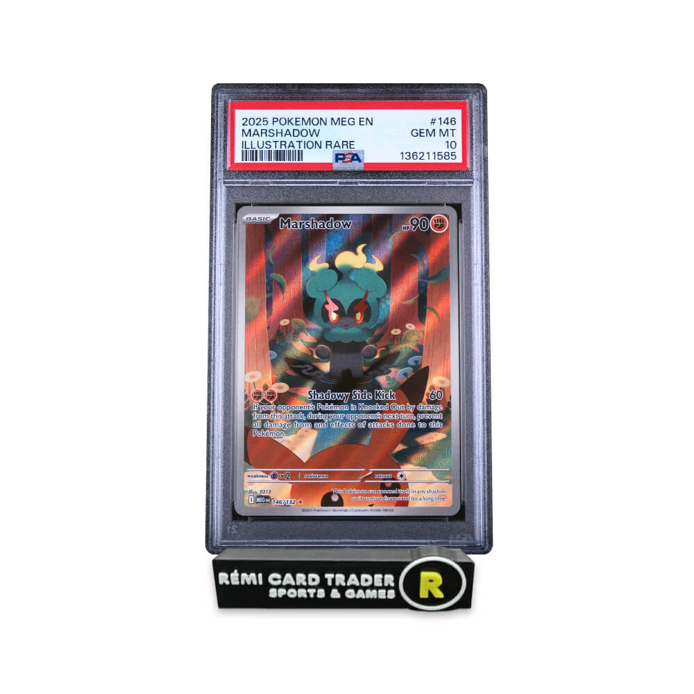 POKÉMON 2025 MARSHADOW (MEGA EVOLUTION) #146 PSA GEM MT 10