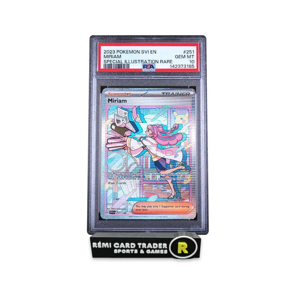 POKÉMON 2023 MIRIAM (SCARLET & VIOLET) #251 PSA GEM MT 10