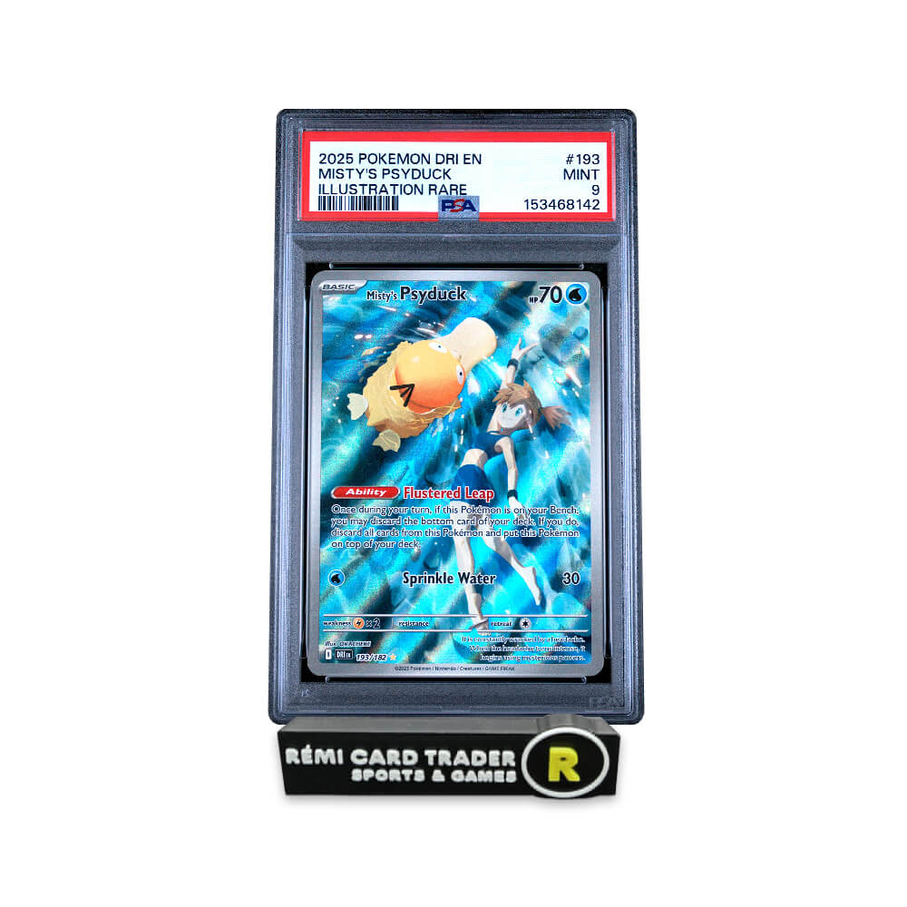 POKÉMON 2025 MISTY'S PSYDUCK (DESTINED RIVALS) #193 PSA MINT 9
