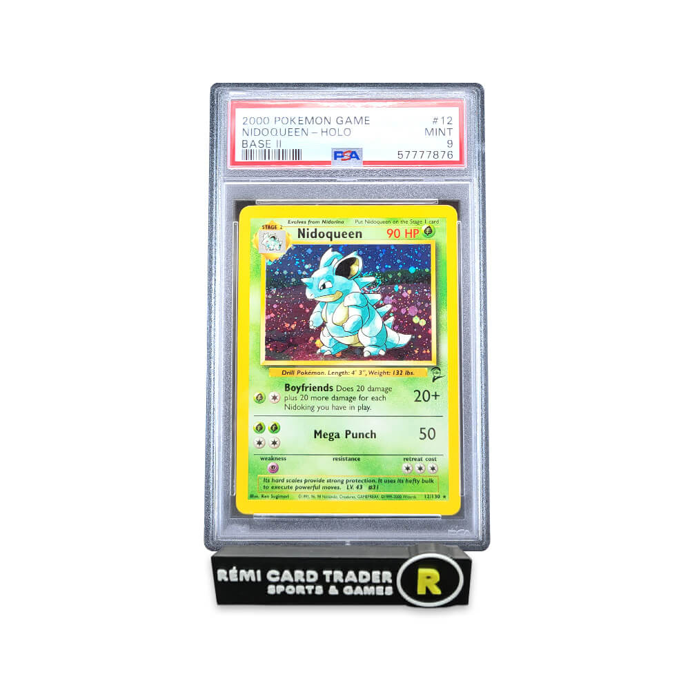 POKÉMON 2000 NIDOQUEEN (POKEMON GAME BASE II) #12 PSA MINT 9