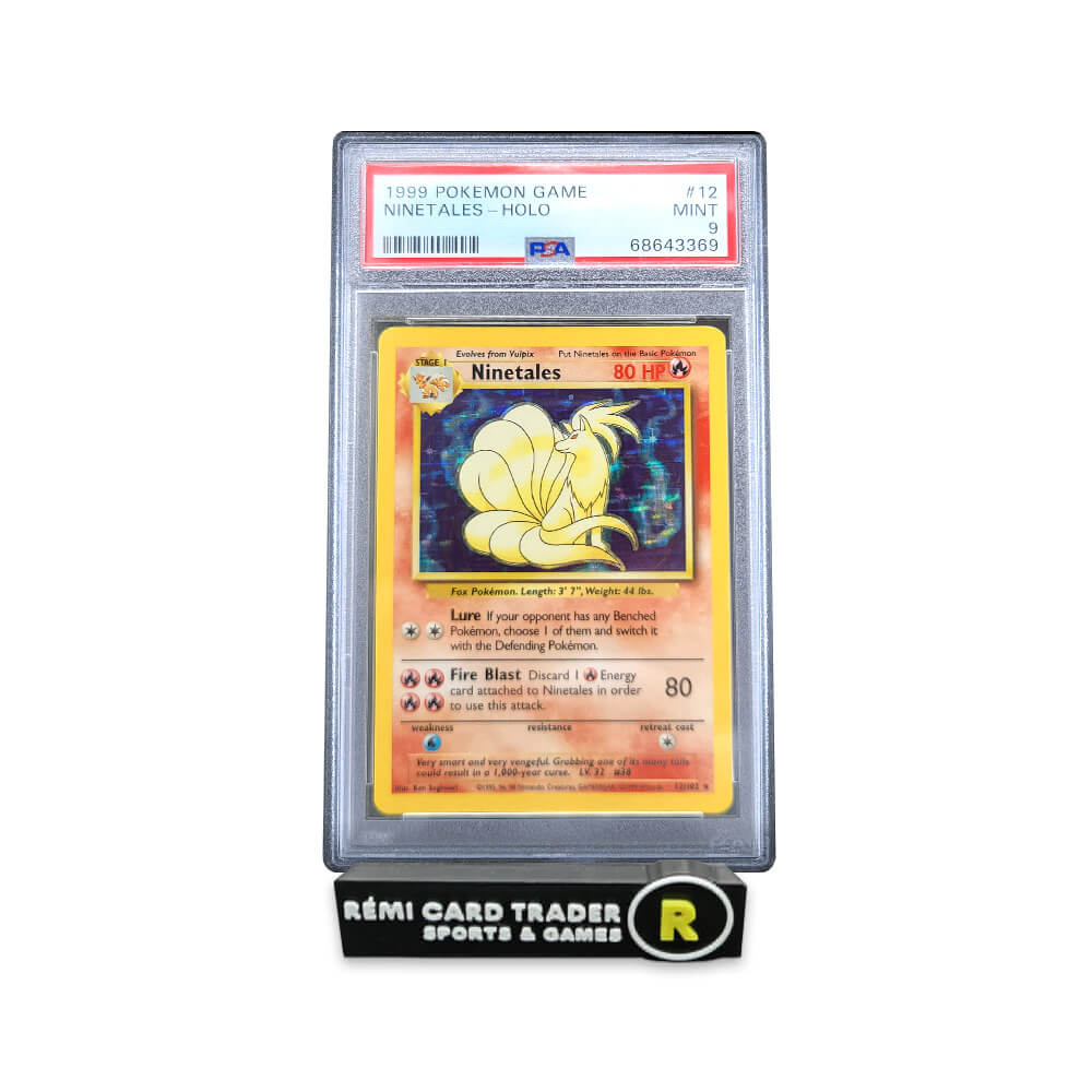 POKÉMON 1999 NINETALES (POKEMON GAME) #12 PSA MINT 9