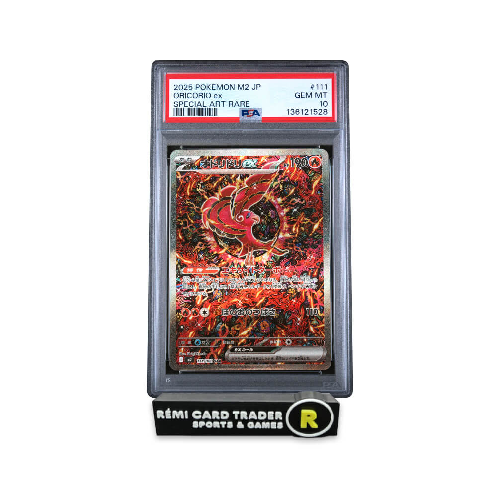 POKÉMON 2025 ORICORIO EX (JAPANESE M2-INFERNO X) #111 PSA GEM MT 10