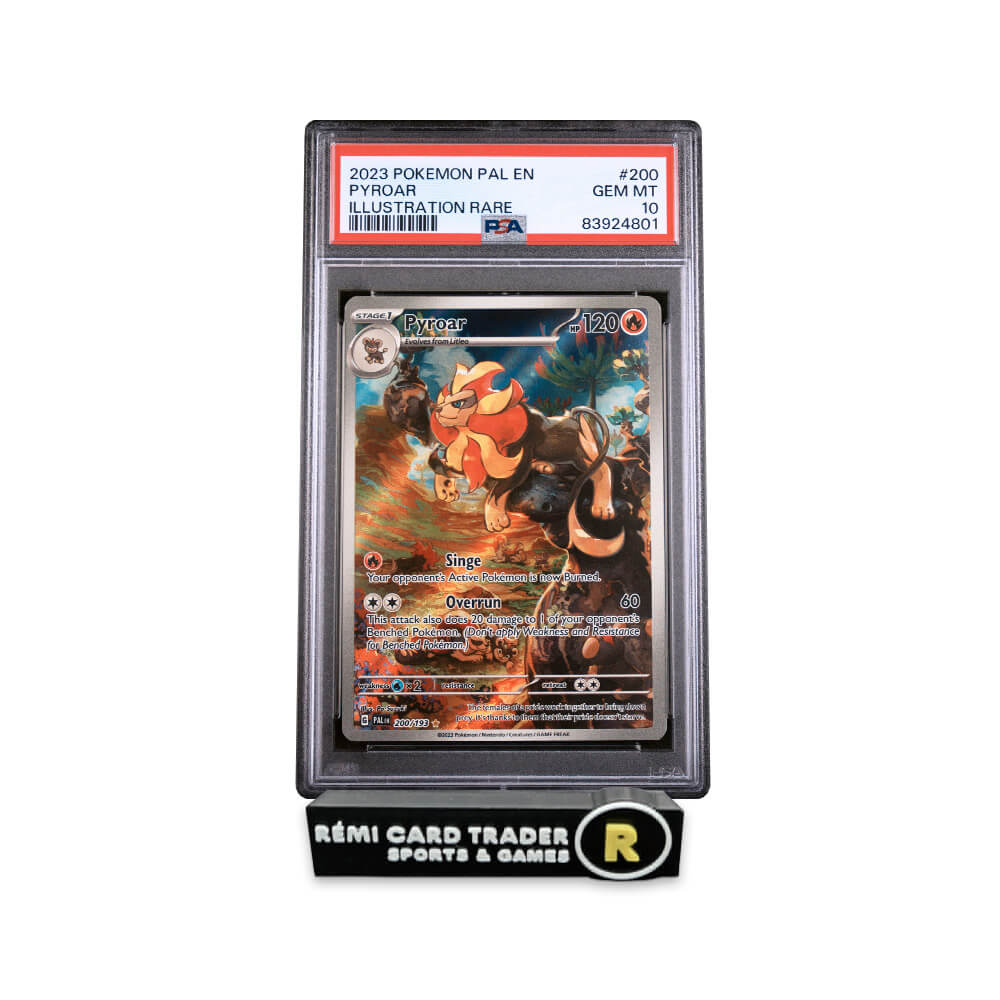 POKÉMON 2023 PYROAR (PALDEA EVOLVED) #200 PSA GEM MT 10