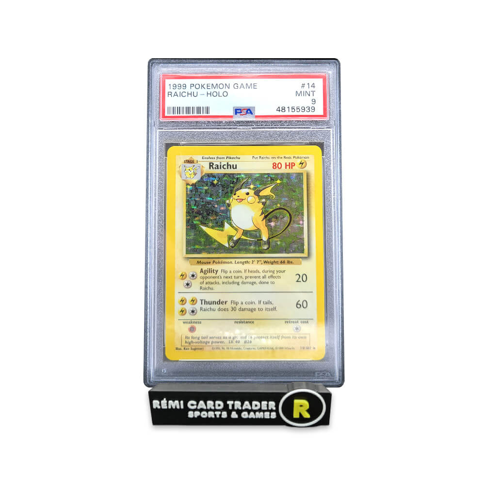 POKÉMON 1999 RAICHU (POKEMON GAME) #14 PSA MINT 9