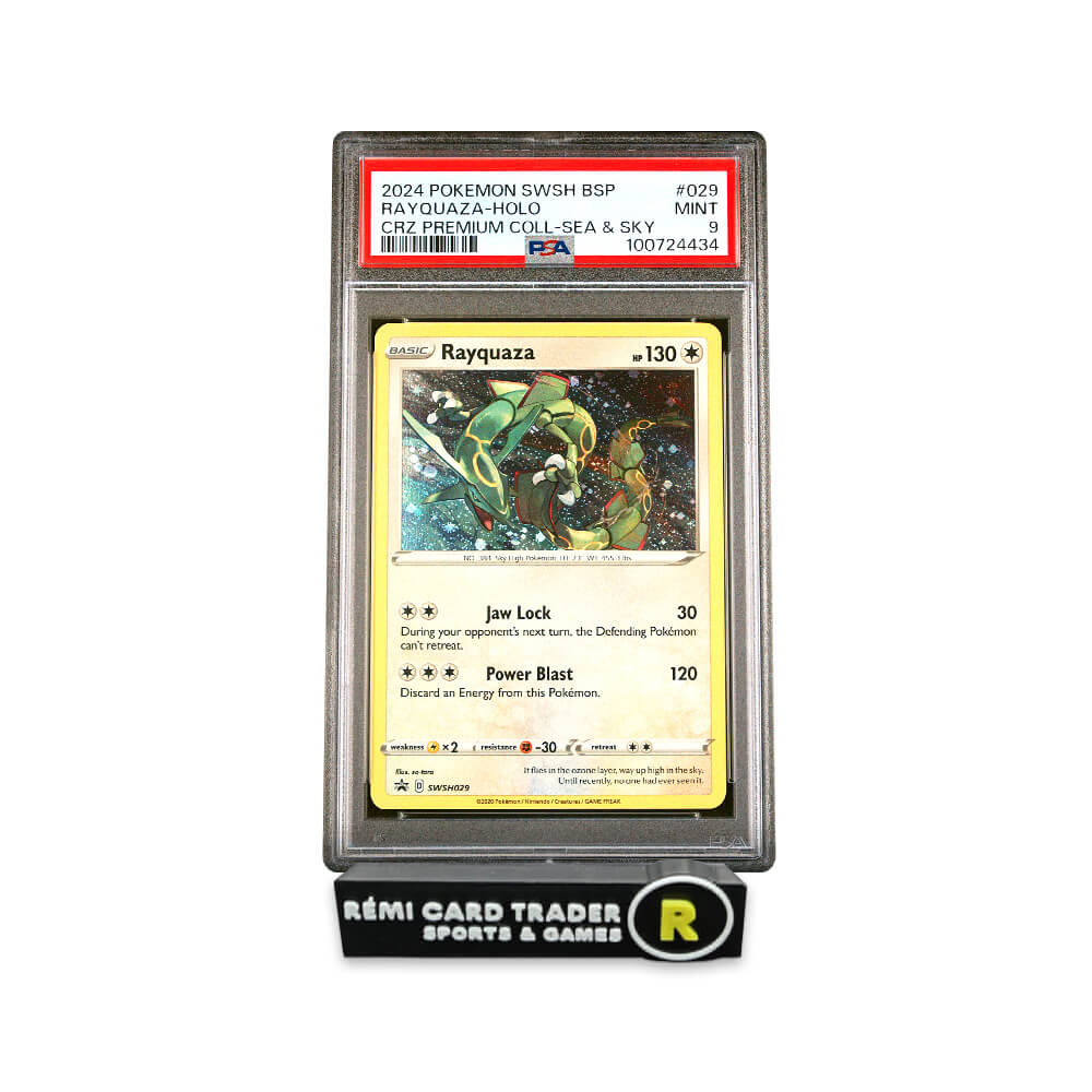 POKÉMON 2024 RAYQUAZA (BLACK STAR PROMO) #029 PSA MINT 9