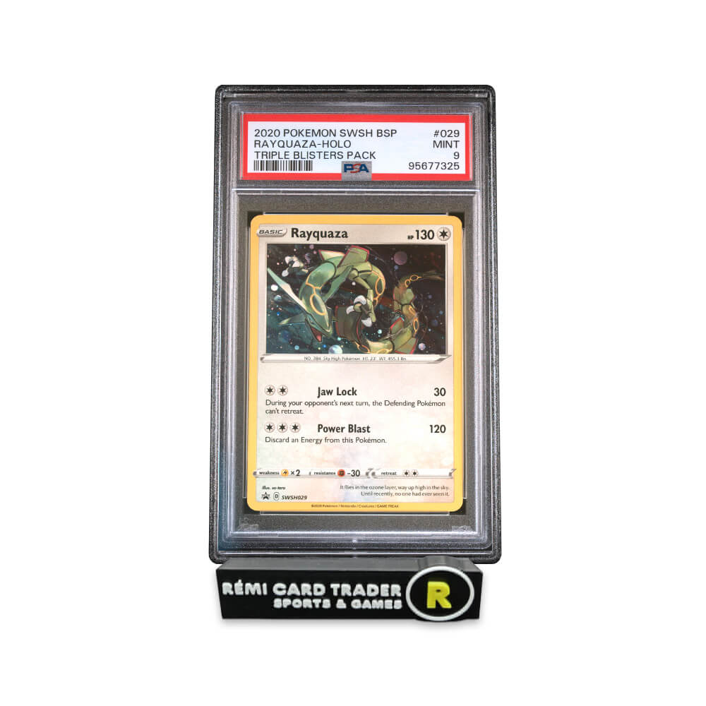 POKÉMON 2020 RAYQUAZA (BLACK STAR PROMO) #029 PSA MINT 9