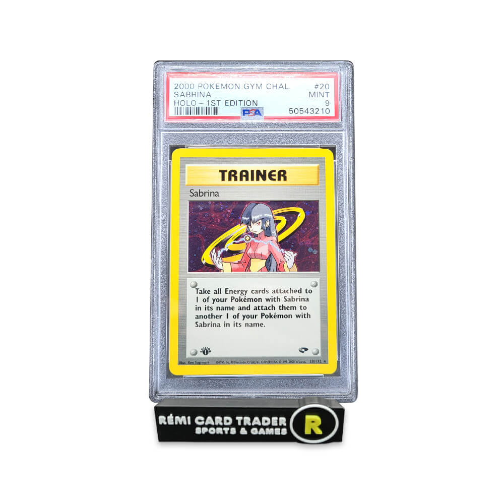 POKÉMON 2000 SABRINA (GYM CHALLENGE 1ST EDITION) #20 PSA MINT 9