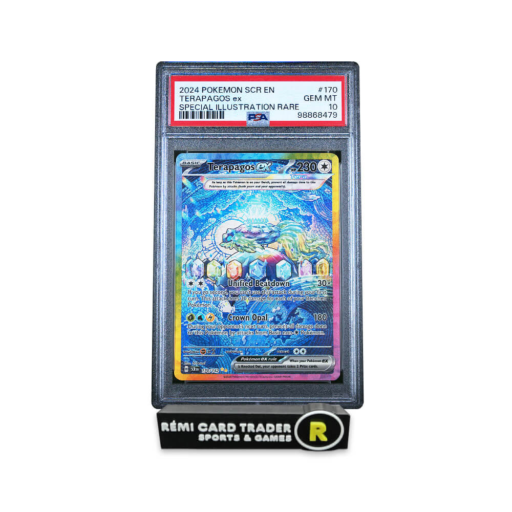 POKÉMON 2024 TERAPAGOS EX (STELLAR CROWN) #170 PSA GEM MT 10