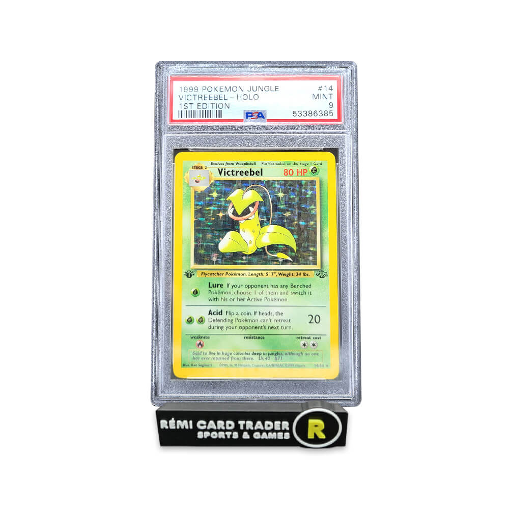 POKÉMON 1999 VICTREEBEL (JUNGLE 1ST EDITION) #14 PSA MINT 9