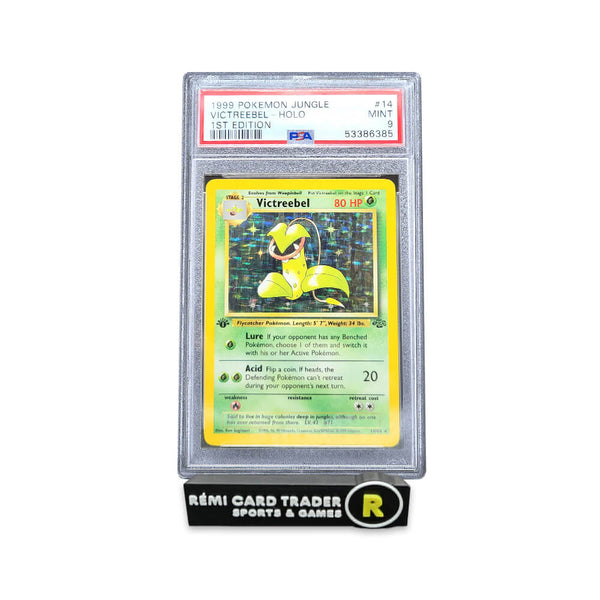 POKÉMON 1999 VICTREEBEL (JUNGLE 1ST EDITION) #14 PSA MINT 9
