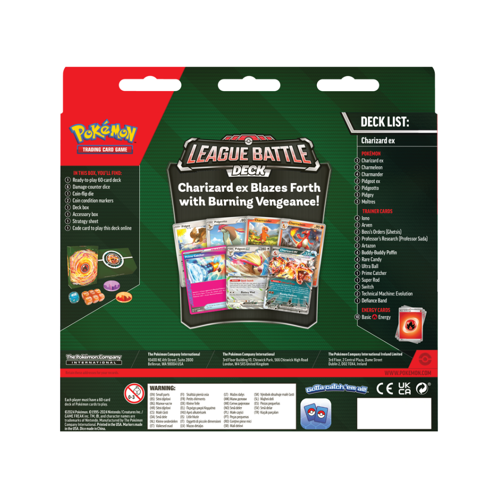 Pokmon League Battle Deck Charizard Ex Pokmon League Battle Deck Charizard Ex