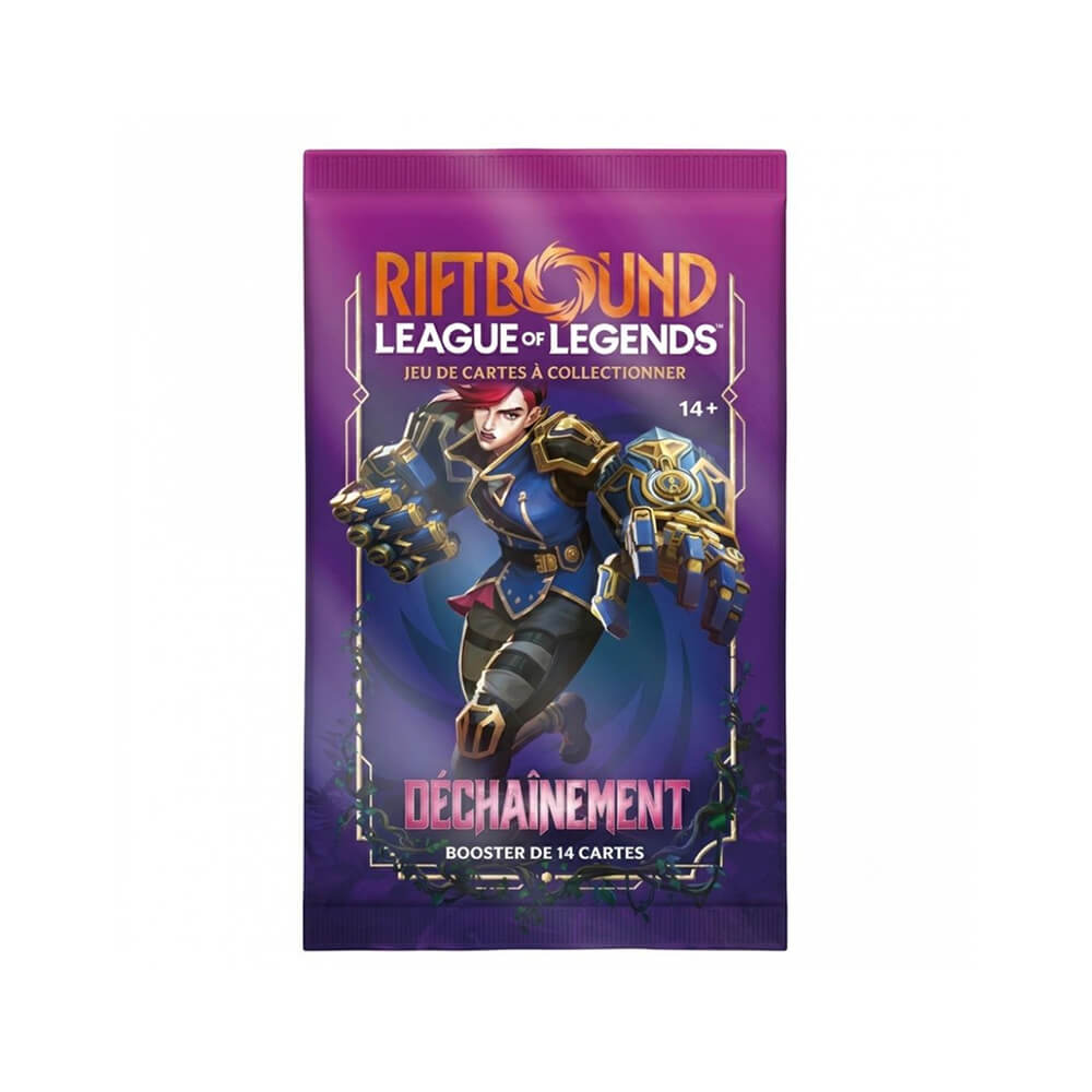 (Français) Riftbound - League Of Legends TCG Déchaînement - Présentoir de boosters
