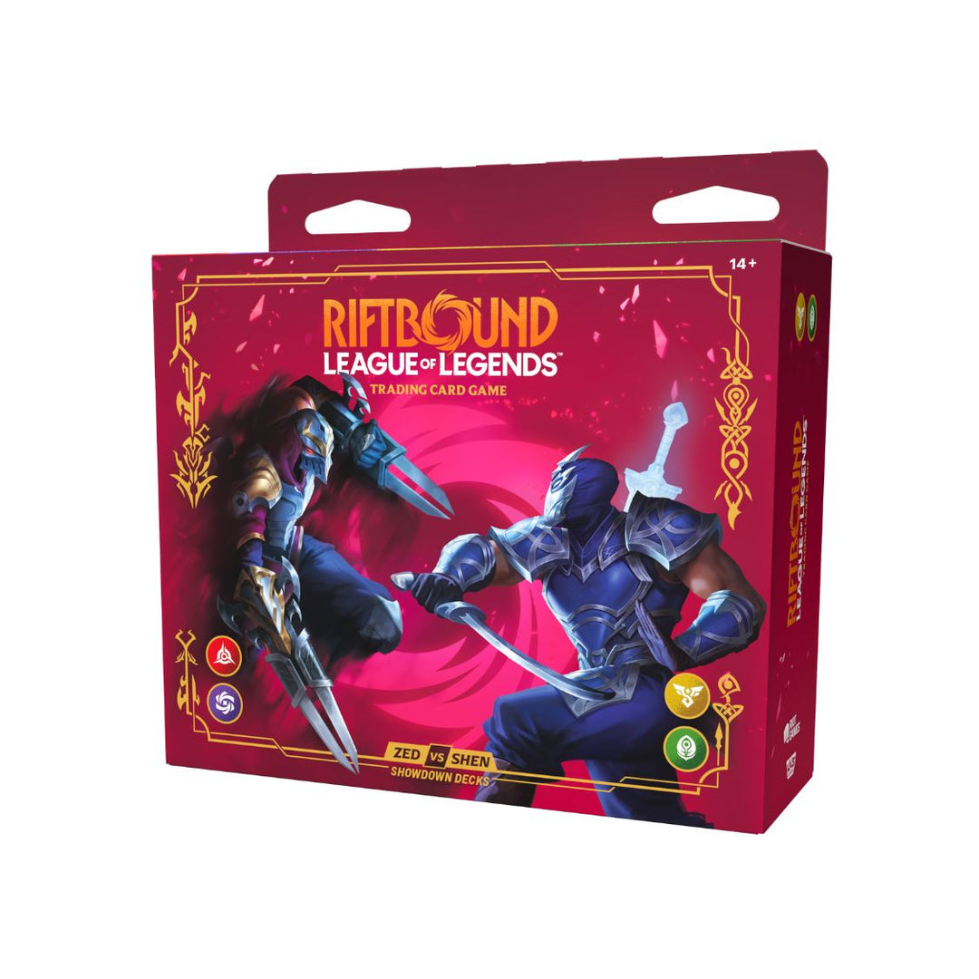 Riftbound - League Of Legends TCG Vendetta - Showdown Decks Zed Vs Shen