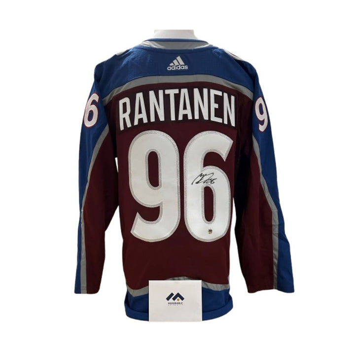 Chandail Officiel Autographié Adidas - Mikko Rantanen bourgogne