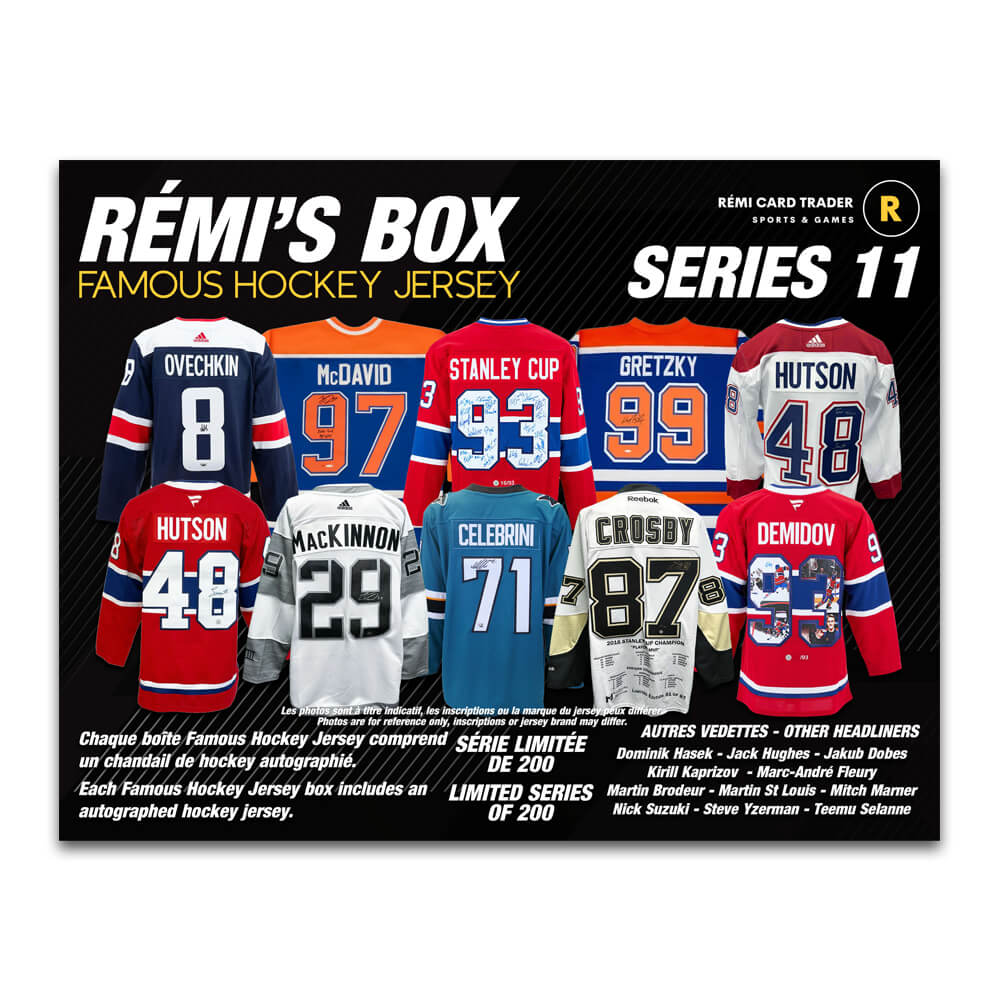 Rémi's Box Famous Hockey Jersey Series 11