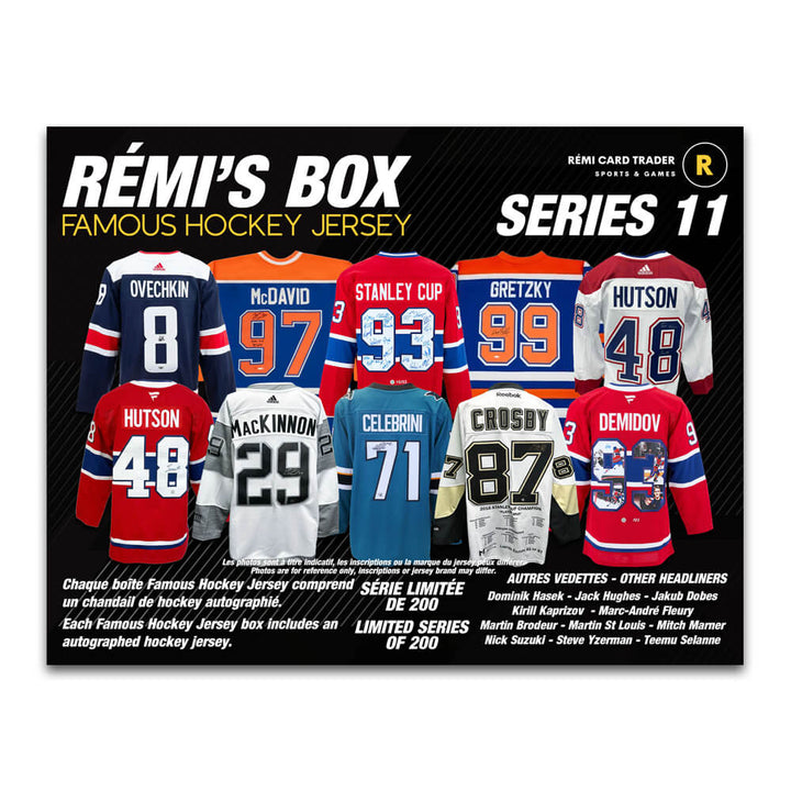Rémi's Box Famous Hockey Jersey Series 11