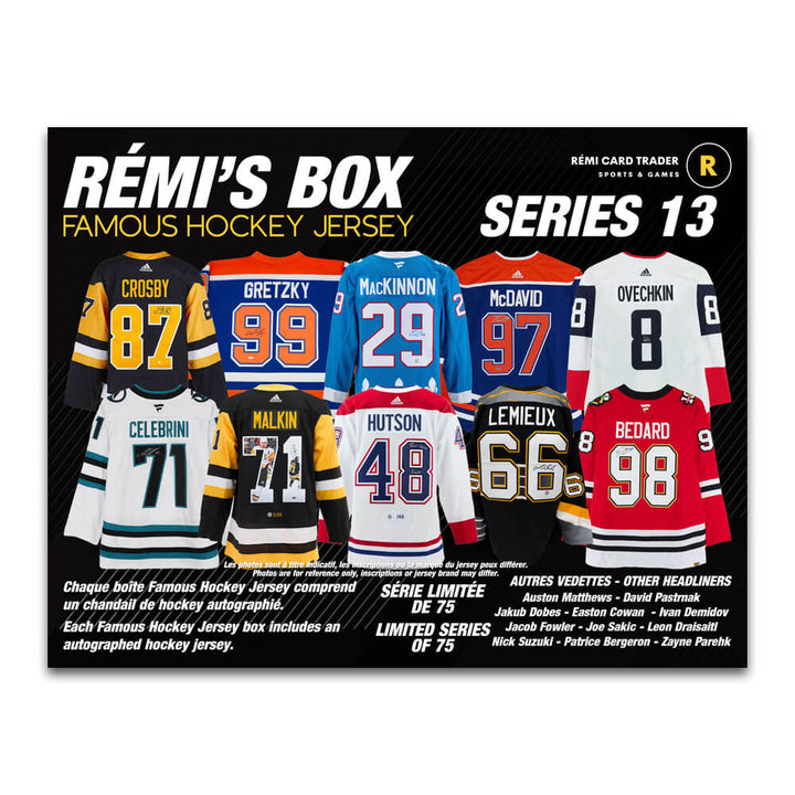 Rémi's Box Famous Hockey Jersey Series 13