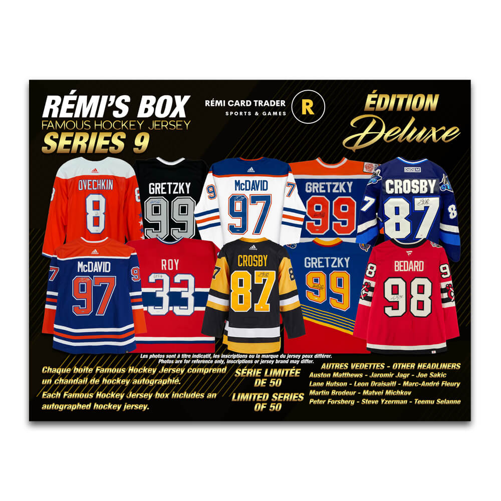 Rémi's Box Famous Hockey Jersey Series 9 (Édition Deluxe)
