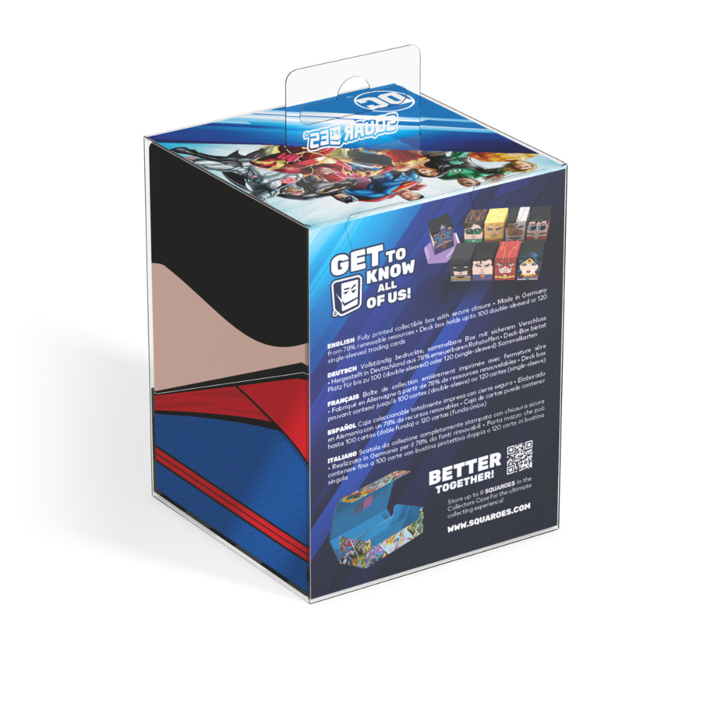 Squaroes DC Justice League Superman Deck Box