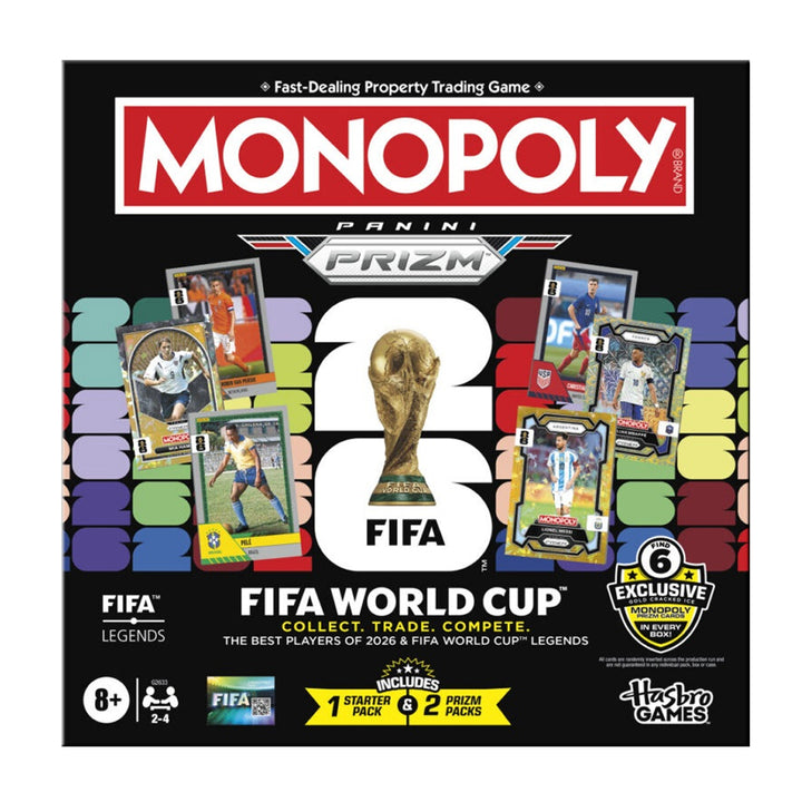 2026 Panini Prizm Soccer Monopoly Game