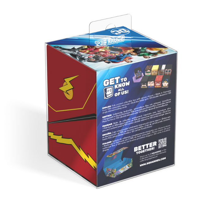 Squaroes DC Justice League The Flash Deck Box