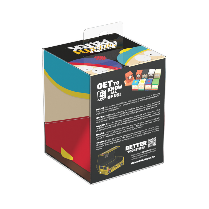 Squaroes Deck Box South Park - Cartman