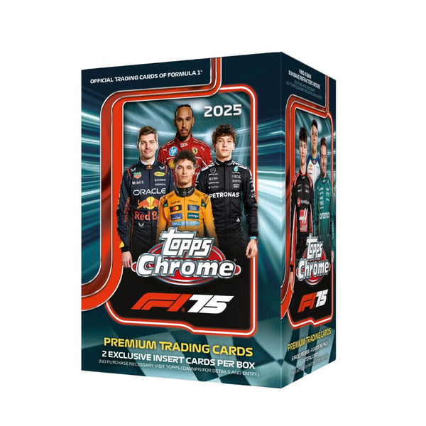 その他 2025 Topps Chrome Formula 1 Hobby Box F1 2025 Topps Chrome Formula 1 F1 Racing Hobby Box - FGC006349 - Toy