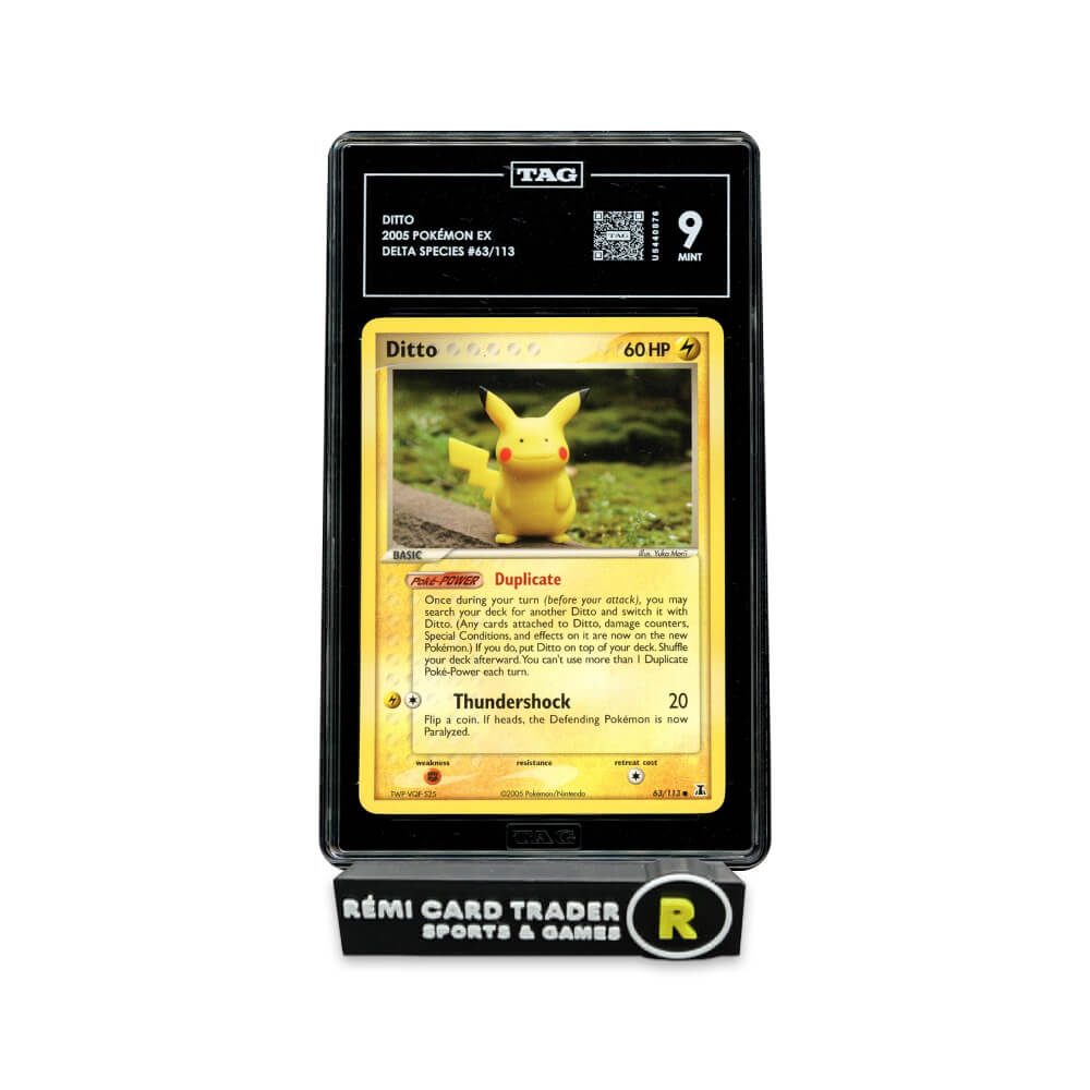 POKÉMON 2005 DITTO (DELTA SPECIES) #63 TAG MINT 9