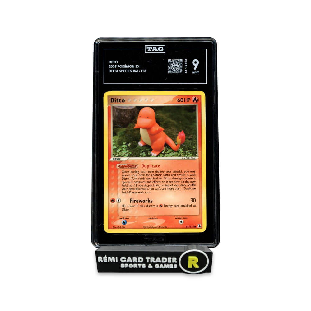 POKÉMON 2005 DITTO (DELTA SPECIES) #61 TAG MINT 9