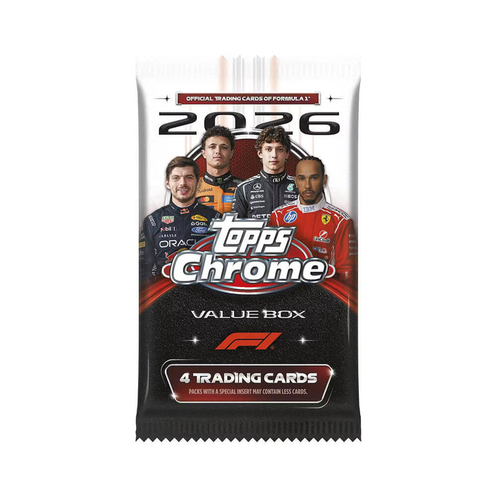 2026 Topps Chrome Formula 1 Racing Value Box
