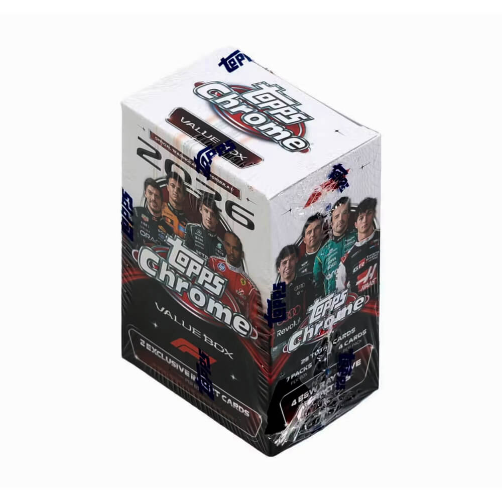 2026 Topps Chrome Formula 1 Racing Value Box