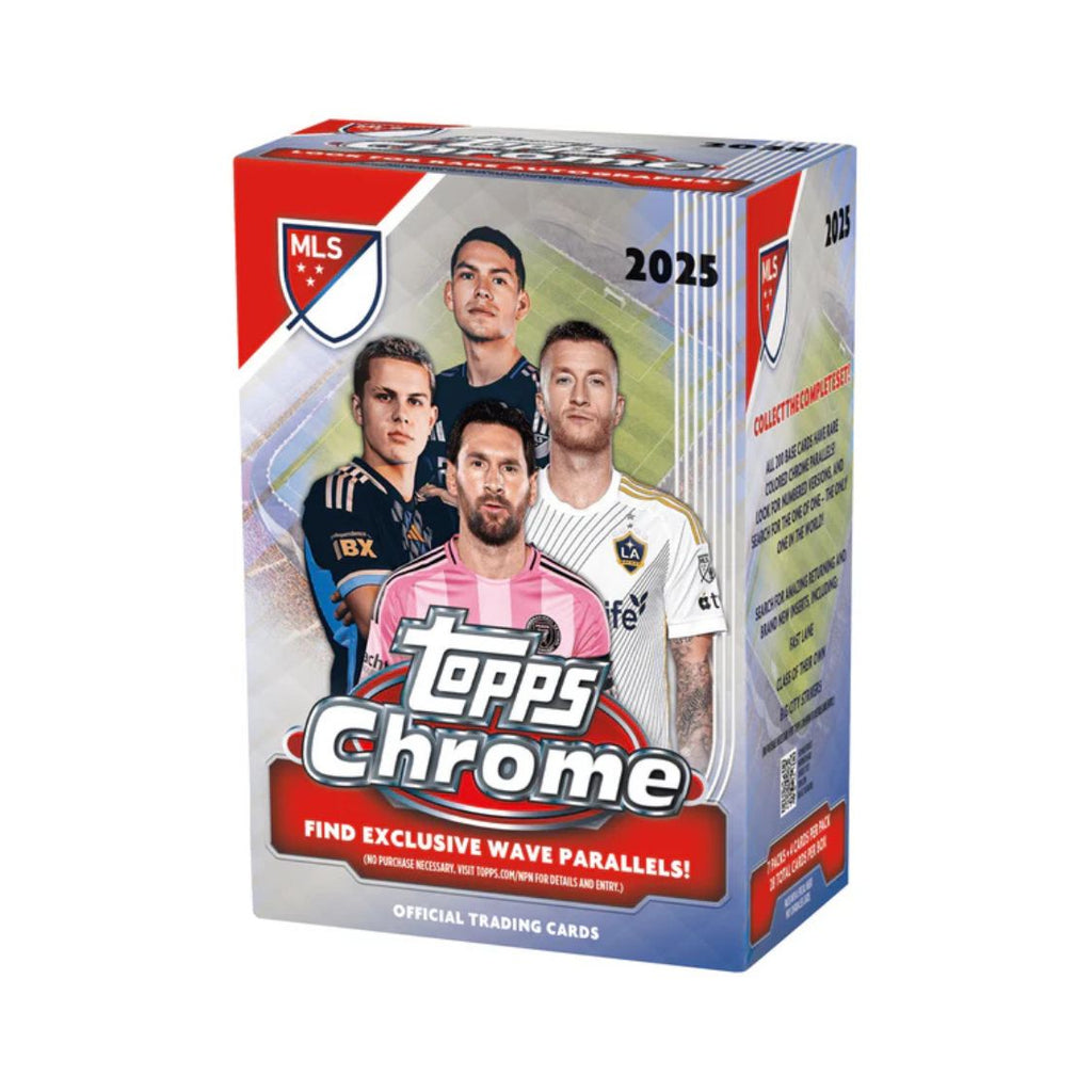 2025 Topps Chrome MLS Soccer Value Box