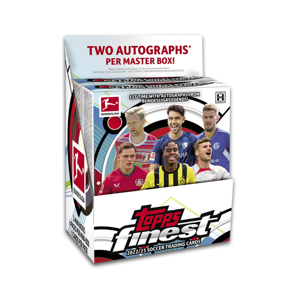 2022-23 Topps Finest Bundesliga Soccer Hobby Box