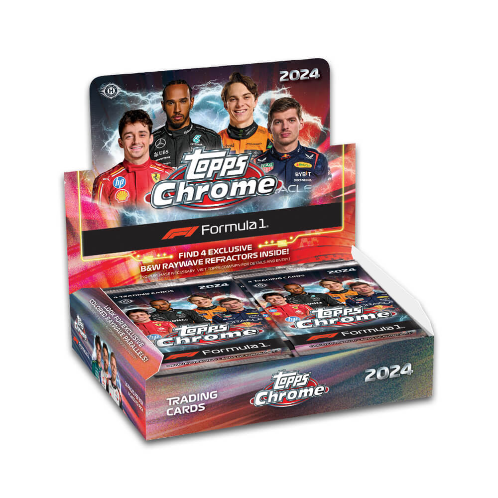 2024 Topps Chrome Formula 1 Qualifying Lap Box