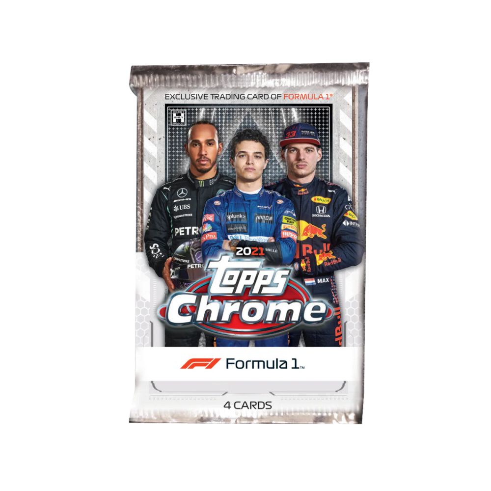 2021 Topps Chrome Formula 1 Racing Hobby Lite Box
