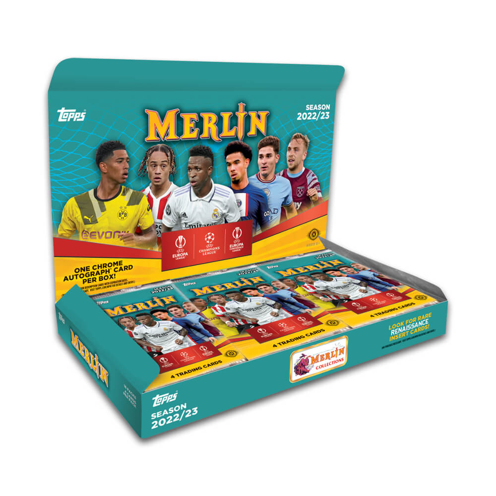 2022-23 Topps UEFA Merlin Hobby Box