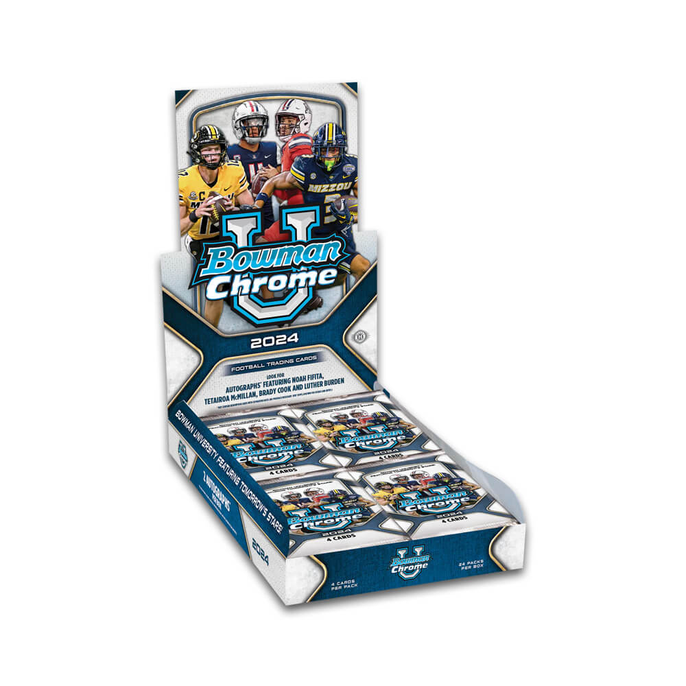 2025 Bowman Chrome University Football Hobby Box