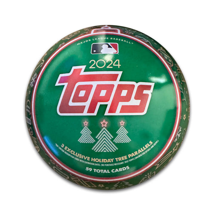 2024 Topps Holiday Baseball Tin