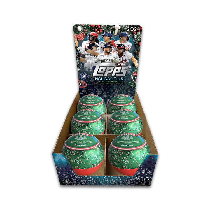 2024 Topps Holiday Baseball Tin