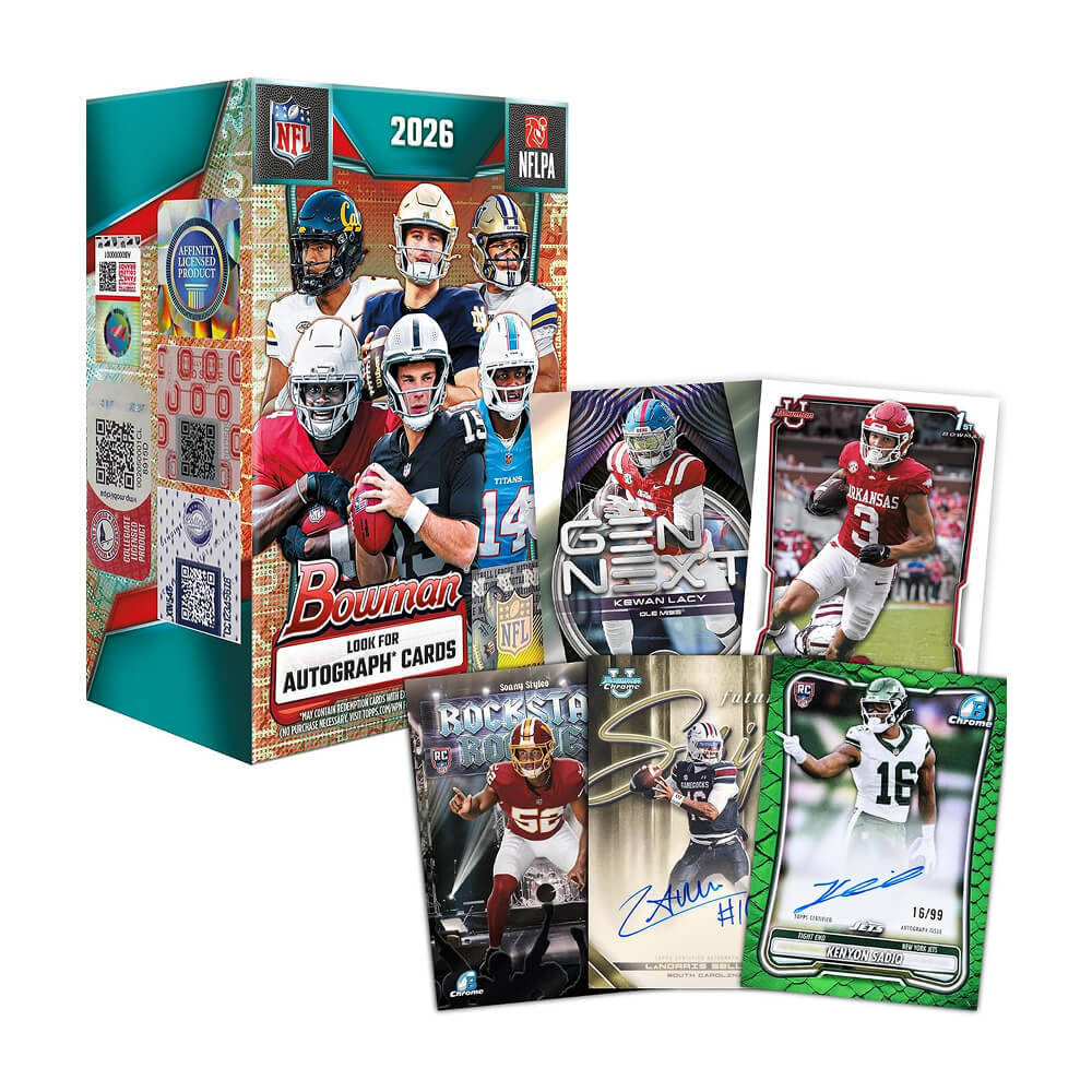 2026 Topps Bowman Football Value Box