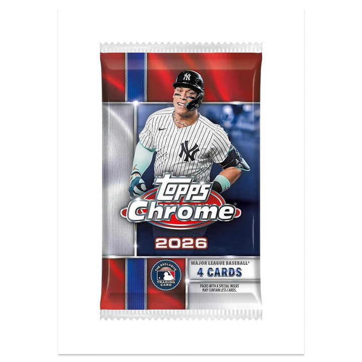 2026 Topps Chrome MLB Baseball Value Box