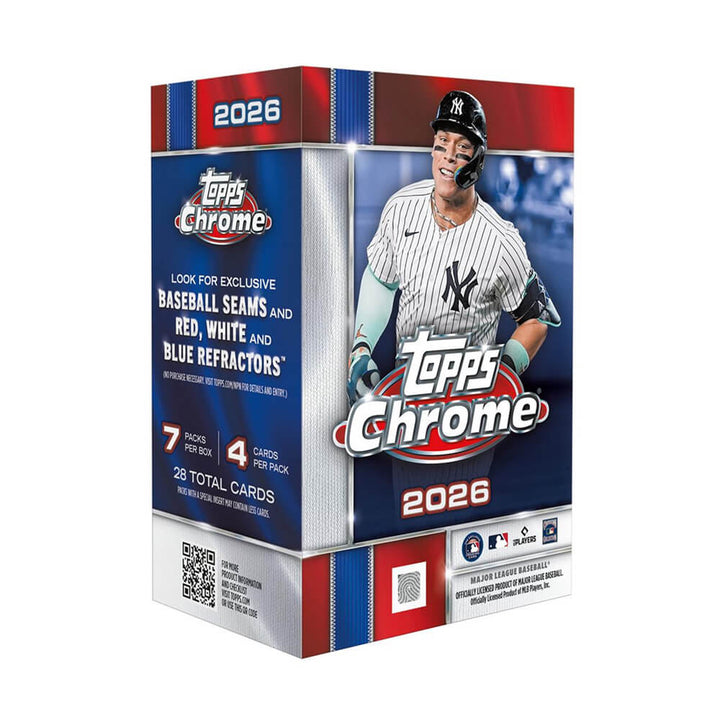 2026 Topps Chrome MLB Baseball Value Box