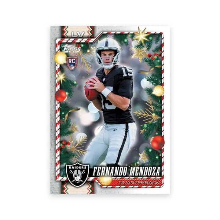 2026 Topps Holiday Football Mega Box