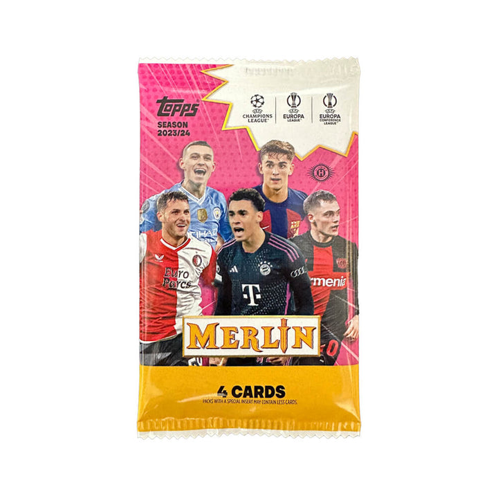 2023-24 Topps Merlin UEFA Club Competitions Hobby Box