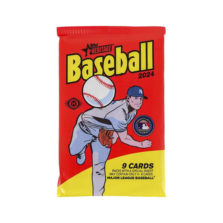 2024 Topps Heritage Baseball Hobby Box