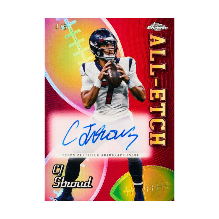 2024 Topps Chrome Football Hobby Box