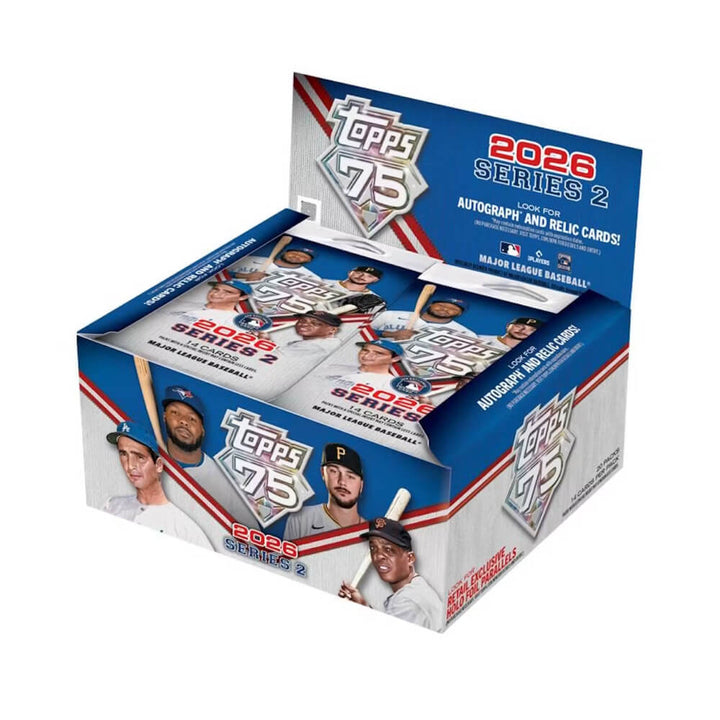 2026 Topps Baseball Series 2 Display Box