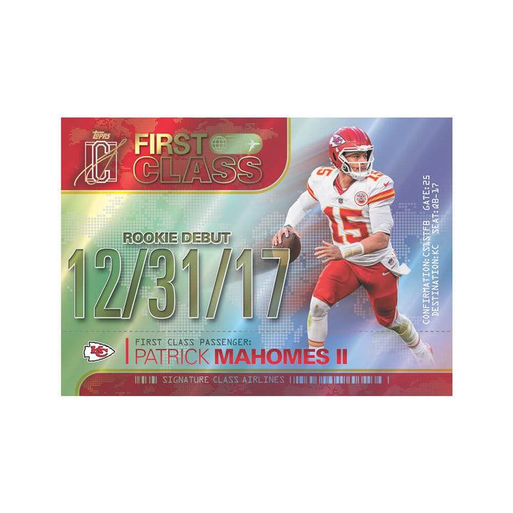 2025 Topps Signature Class Football Mega Box